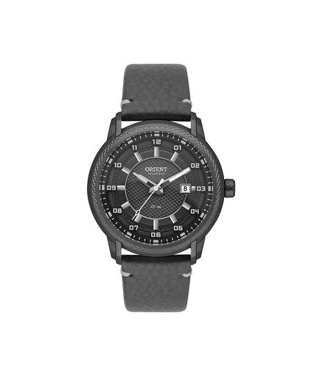 relógio masculino orient solartech  analógico calendário mpsc1015 g2px preto UNICO