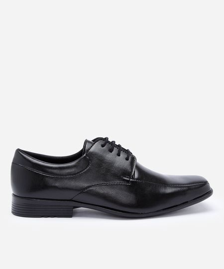 sapato social masculino de cadarço preto 39