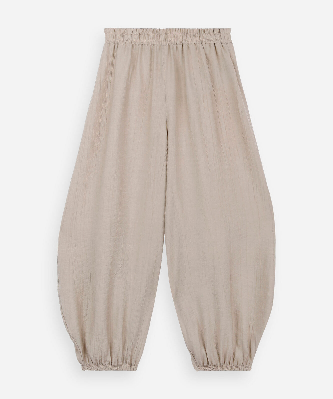 calça jogger infantil com viscose bege