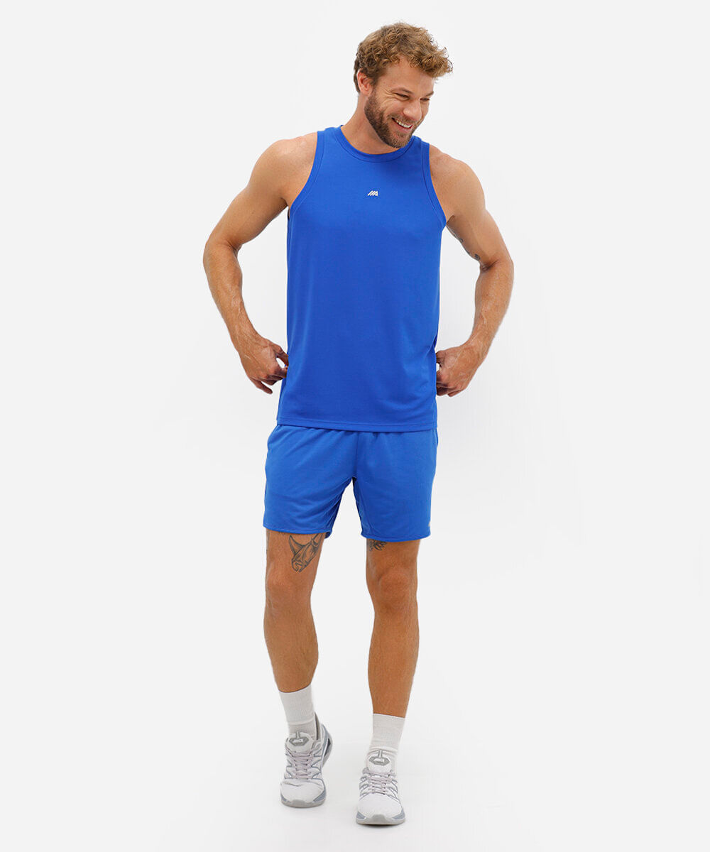 regata esportiva basquete masculina azul