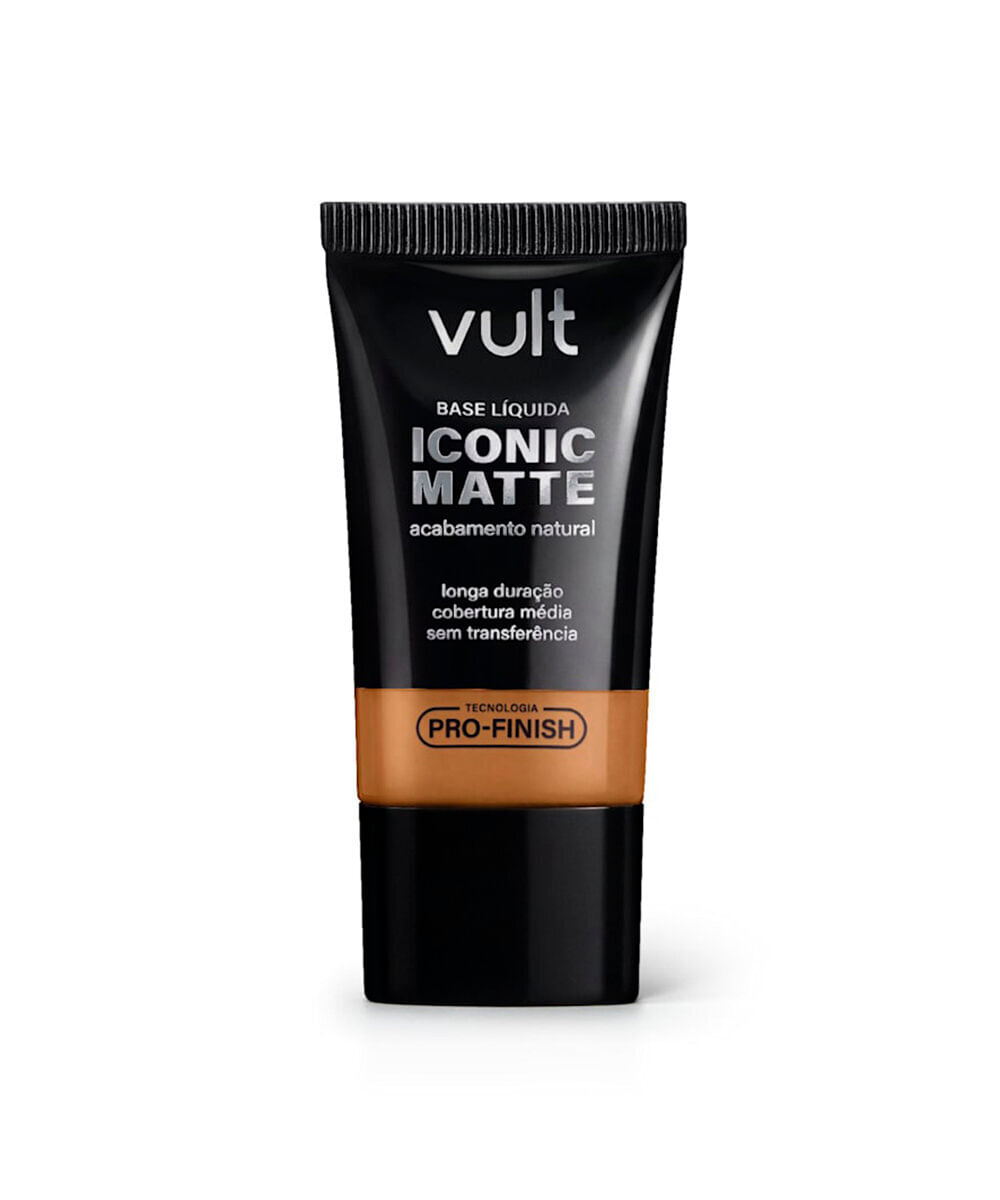 base líquida iconic matte cor 290n vult 26g