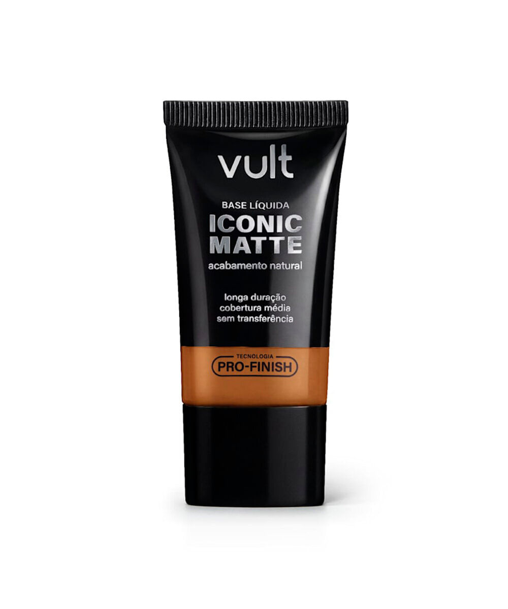 base líquida iconic matte cor 320n vult 26g