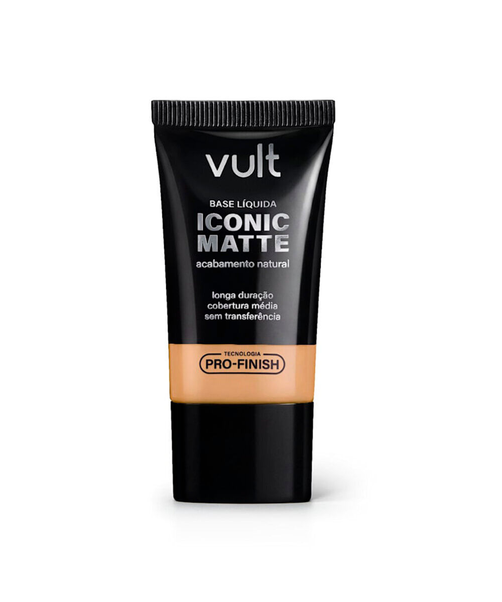 base líquida iconic matte cor 200n vult 26g
