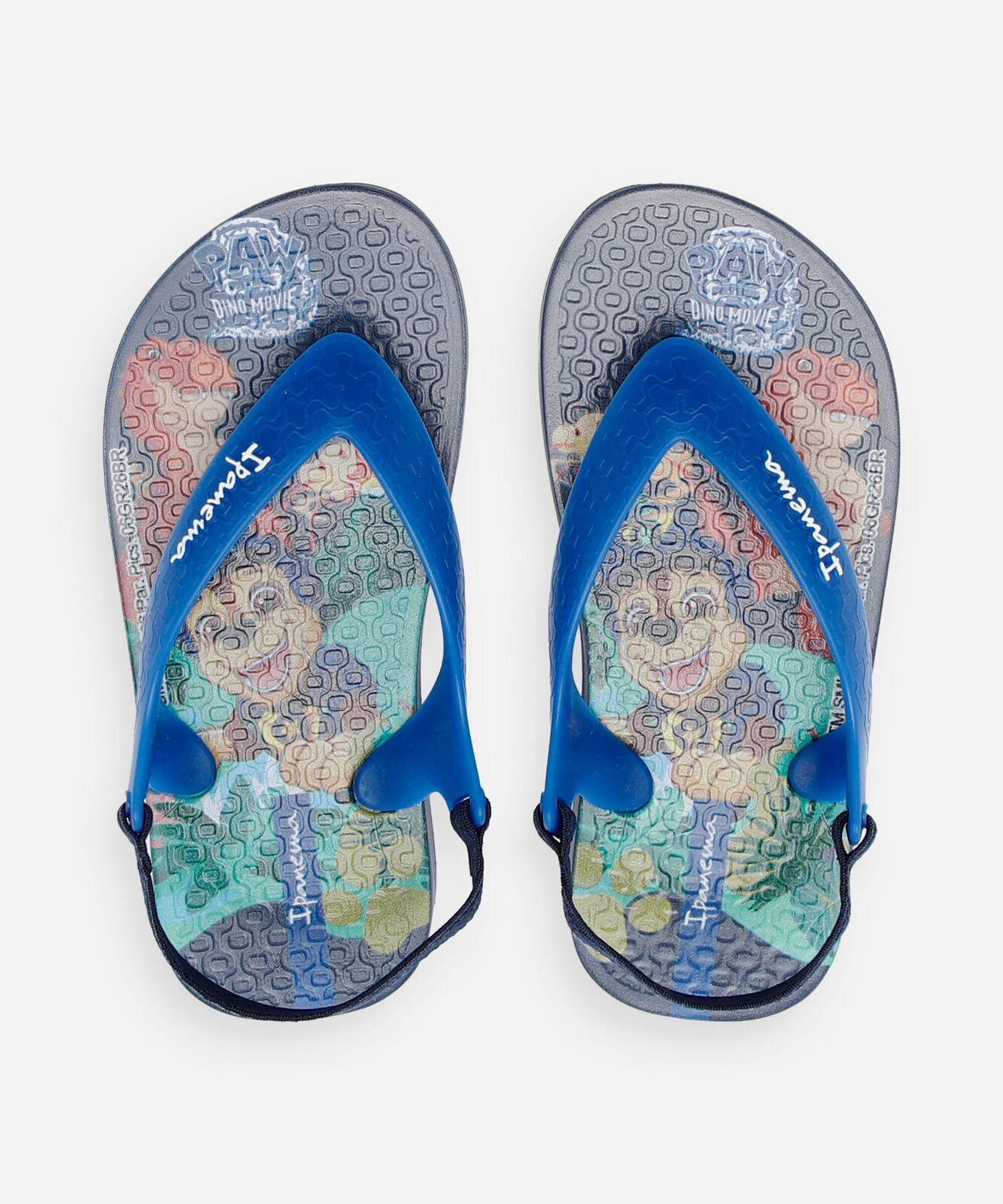 chinelo infantil ipanema patrulha canina azul