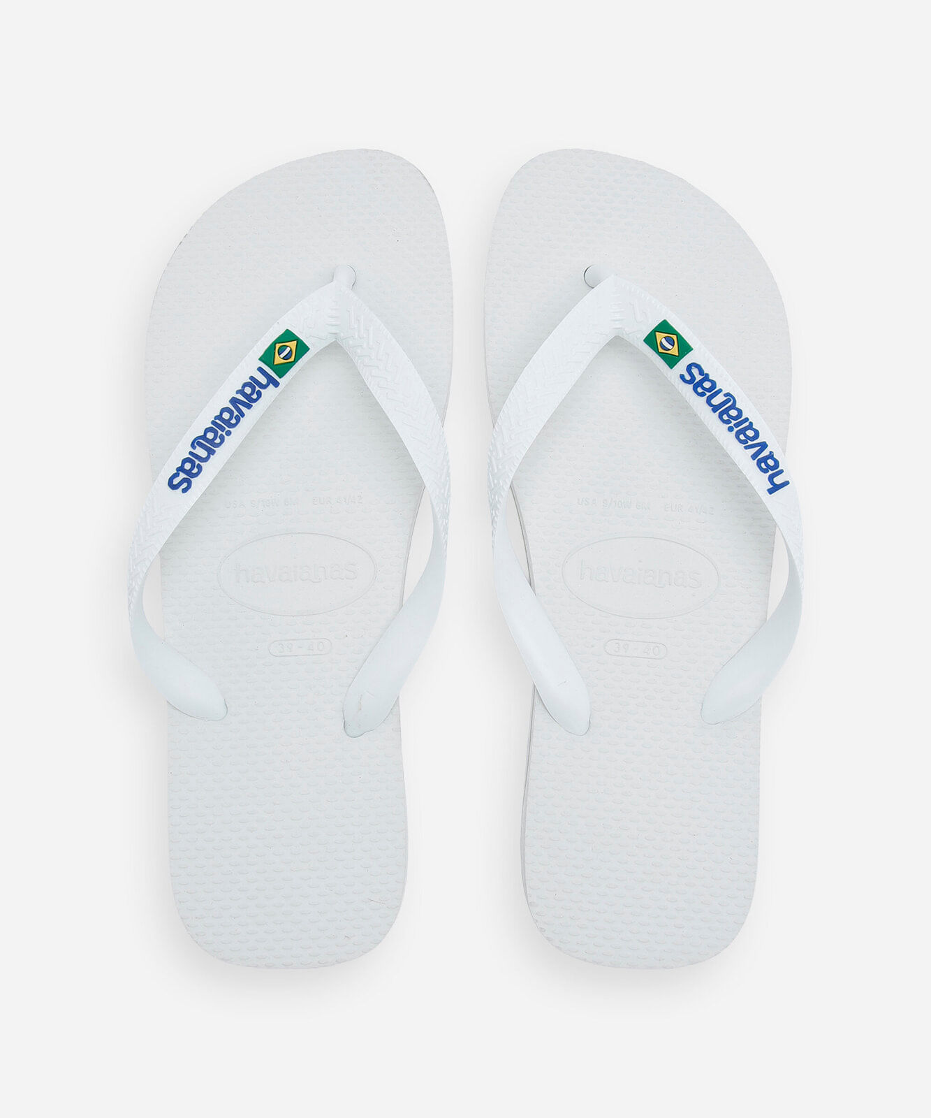 chinelo feminino havaianas brasil branco