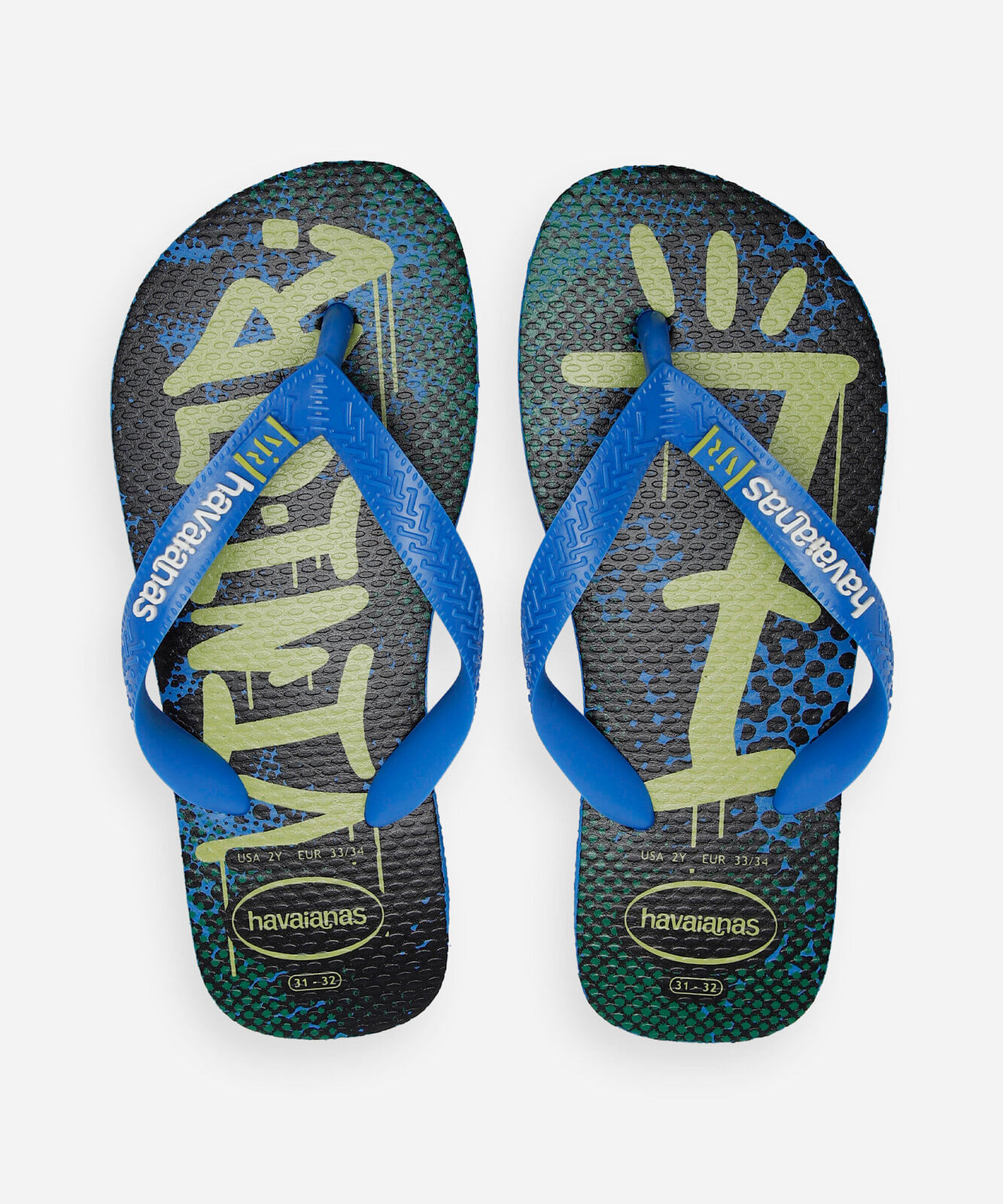 chinelo infantil havaianas vini jr azul