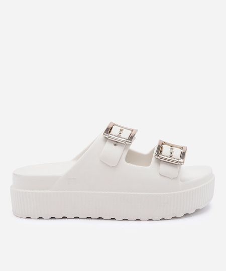 papete feminina flatform zaxy off white 33-34