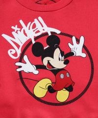 Conjunto-de-Blusao---Calca-em-Moletom-Mickey-Vermelho-8239240-Vermelho_3