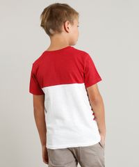 Camiseta-Infantil-com-Recorte-e-Bolso-Manga-Curta-Gola-Careca-Vermelha-9313643-Vermelho_2