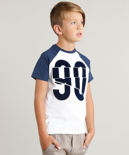 Camiseta-Infantil--90--Raglan-Manga-Curta-Gola-Careca-Branca-9313631-Branco_1