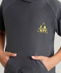 Camiseta-Infantil--Los-Angeles--com-Capuz-e-Bolso-Manga-Curta-Chumbo-9233995-Chumbo_4