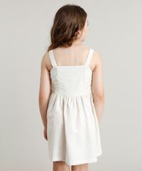 Vestido-Infantil-com-Botoes-Sem-Manga-Bege-Claro-9321236-Bege_Claro_2