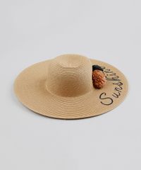 Chapeu-de-Praia-com-Bordado--Sunshine--e-Pompom-Bege-9303445-Bege_3