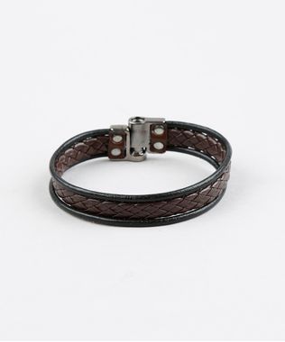Pulseira-Masculina-Tripla-Marrom-9391954-Marrom_1
