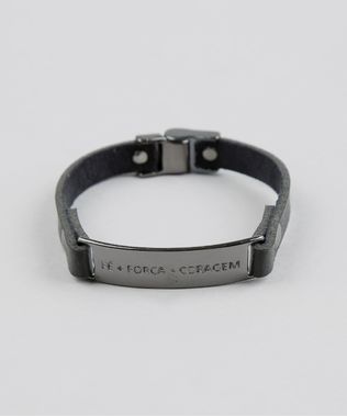 Pulseira-Masculina--Fe---Forca---Coragem--Preta-9391963-Preto_1