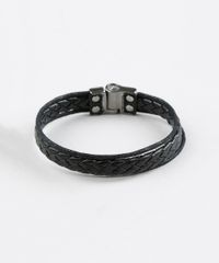 Pulseira-Masculina-Tripla-Preta-9391962-Preto_1