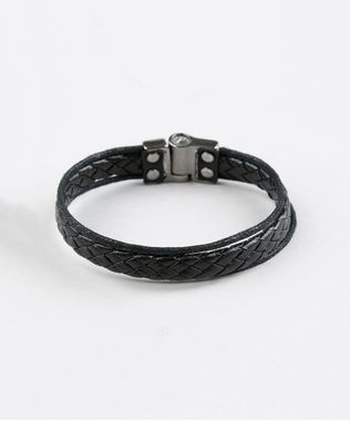 Pulseira-Masculina-Tripla-Preta-9391962-Preto_1