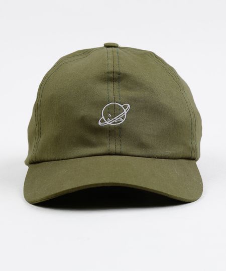 Bone-Masculino-Aba-Curva-com-Bordado-Planeta-Verde-Militar-9394210-Verde_Militar_1