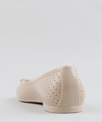 Sapatilha-Feminina-Via-Uno-com-Micro-Furos-Bege-9345769-Bege_3