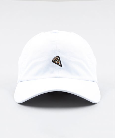 Bone-Masculino-Aba-Curva-com-Bordado-Pizza-Branco-9394207-Branco_1