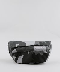 Pochete-Masculina-Estampada-Camuflada-Chumbo-9391966-Chumbo_1
