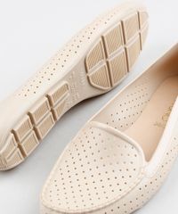 Mocassim-Feminino-Via-Uno-com-Micro-Furos-Bege-9249238-Bege_3
