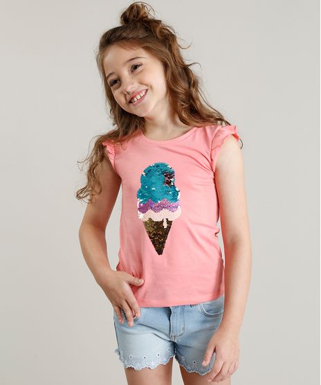 Regata-Infantil-Sorvete-com-Paete-Dupla-Face-e-Babado-Decote-Redondo-Coral-9254090-Coral_1