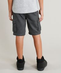Bermuda-Infantil-Cargo-com-Bolsos-Chumbo-9193807-Chumbo_2