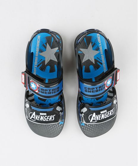 Sandalia-Papete-Infantil-Grendene-Capitao-America-Os-Vingadores-Vem-Com-Disco-a-Gol-Preta-9364012-Preto_1