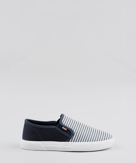 Tenis-Slip-On-Infantil-Molekinho-com-Listras-Azul-Marinho-9359597-Azul_Marinho_1
