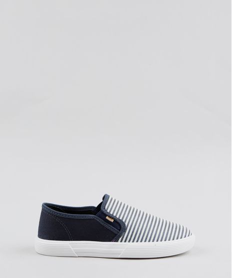 Tenis-Slip-On-Infantil-Molekinho-com-Listras-Azul-Marinho-9359597-Azul_Marinho_1