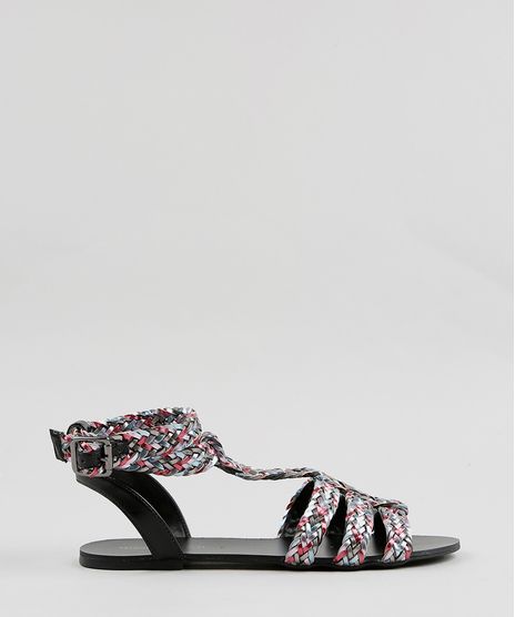 Rasteira-Feminina-Missoni-Trancada-Metalizada-Prateado-9318571-Prateado_1