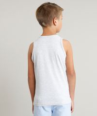 Regata-Infantil-com-Bolso-Estampado-de-Folhagem-Gola-Redonda-Cinza-Mescla-Claro-9326212-Cinza_Mescla_Claro_2