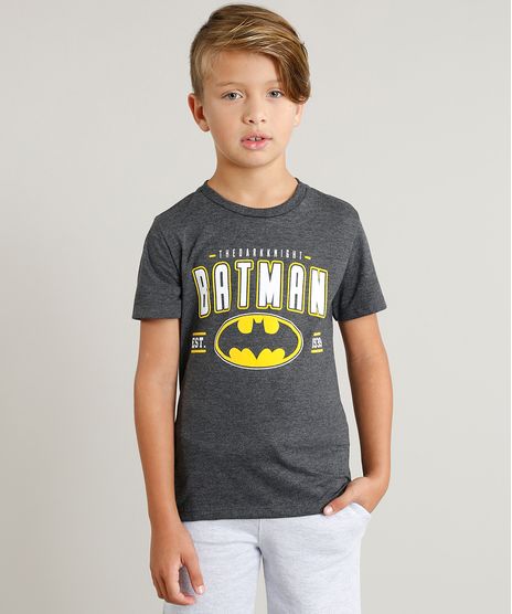 Camiseta-Infantil-Batman-Liga-da-Justica-Manga-Curta-Gola-Careca-Cinza-Mescla-Escuro-9329023-Cinza_Mescla_Escuro_1