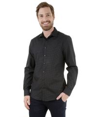 Camisa-Slim-com-Mini-Print-Preta-8165760-Preto_4