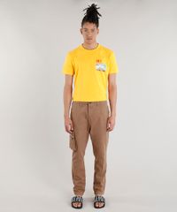 Camiseta-Masculina-Piet-Marcelo-D2-A-E-P-O-F-Manga-Curta-Gola-Careca-Amarela-9343536-Amarelo_3