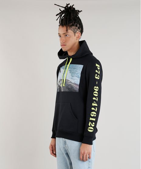 Blusao-Masculino-Piet-Marcelo-D2-A-E-P-O-F-com-Capuz-em-Moletom-Preto-9343539-Preto_1