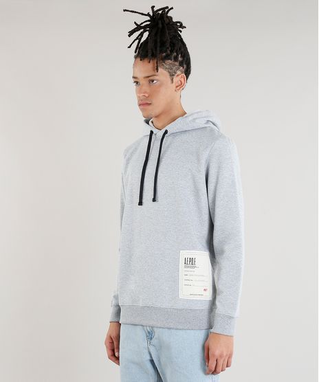 Blusao-Masculino-Piet-Marcelo-D2-A-E-P-O-F-com-Capuz-em-Moletom-Cinza-Mescla-9343537-Cinza_Mescla_1