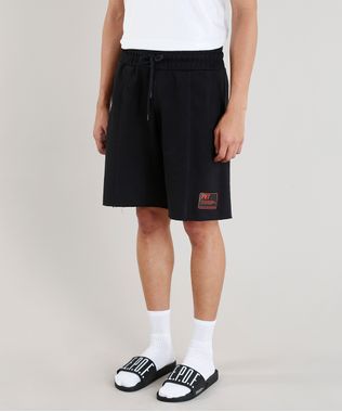 Bermuda-Masculina-Piet-Marcelo-D2-A-E-P-O-F-em-Moletom-Preta-9334777-Preto_1