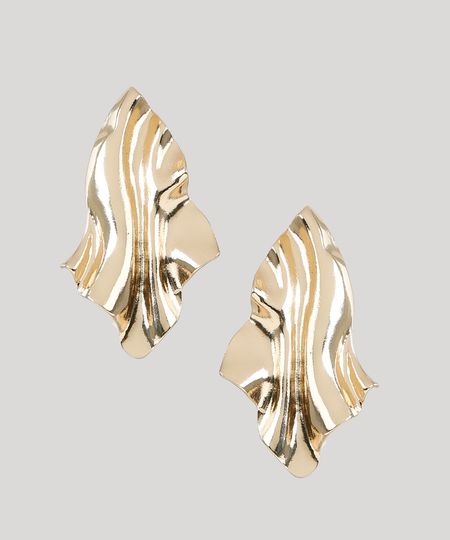 Brinco-Feminino-Mindset-Texturizado-Dourado-9382129-Dourado_1