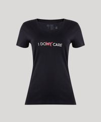 Blusa-Feminina-C2C--I-Don-t-Care--Manga-Curta-Decote-V-Preta-9267401-Preto_5
