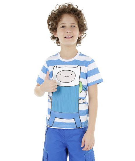 Camiseta-Listrada-Hora-de-Aventura-Azul-8205381-Azul_1