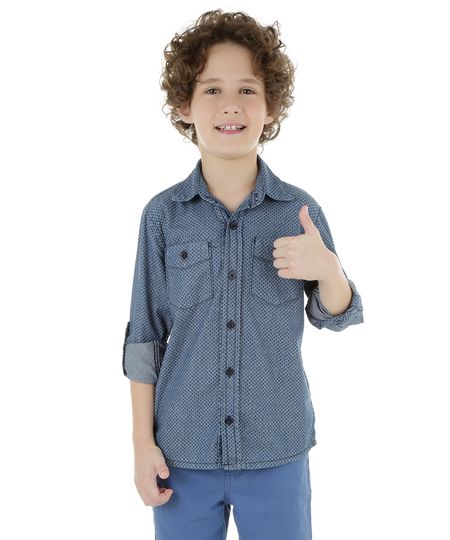 Camisa-Estampada-com-Bolsos-Azul-Escuro-8258526-Azul_Escuro_1