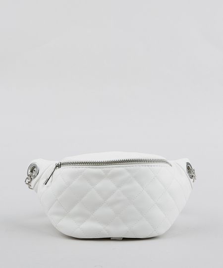 Pochete-Feminina-Matelasse-com-Corrente-e-Ilhos-Branca-9250680-Branco_1
