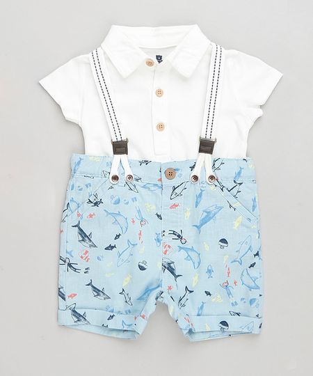 Conjunto-de-Body-Polo-Manga-Curta-Off-White---Bermuda-Estampada-de-Tubaroes-com-Suspensorio-em-Linho-Azul-Claro-9126157-Azul_Claro_1