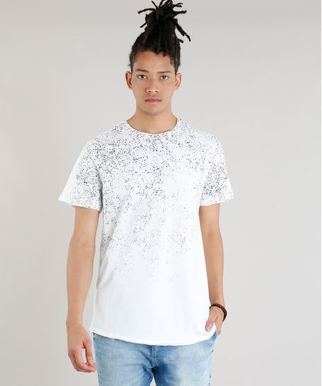 Camiseta-Masculina-Longa-com-Respingos-Manga-Curta-Gola-Careca-Off-White-8449731-Off_White_1