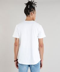 Camiseta-Masculina-Longa-com-Respingos-Manga-Curta-Gola-Careca-Off-White-8449731-Off_White_2