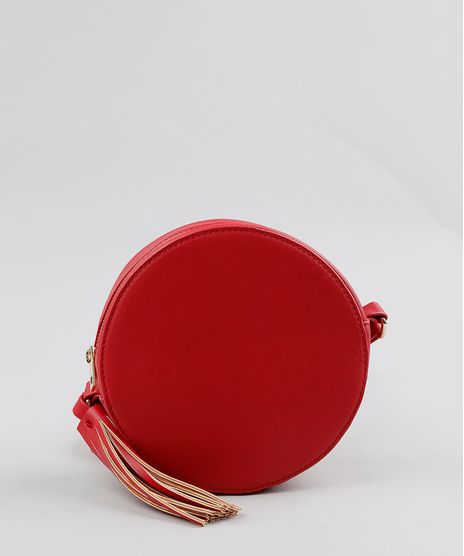 Bolsa-Feminina-Redonda-Transversal-com-Tassel-Vermelha-9200576-Vermelho_1