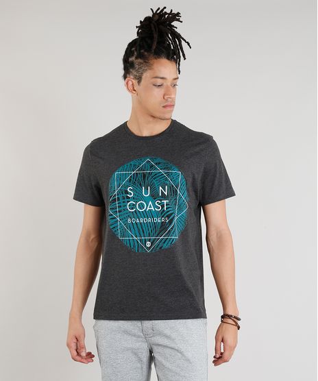 Camiseta-Masculina--Suncoast-Boardriders--Manga-Curta-Gola-Careca-Cinza-Mescla-Escuro-9275866-Cinza_Mescla_Escuro_1