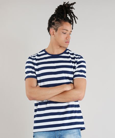 Camiseta-Masculina-Basica-Listrada-Manga-Curta-Gola-Careca-Azul-Marinho-9286441-Azul_Marinho_1
